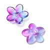 Transparent Spray Paint Glass Beads GLAA-Z011-07K-2
