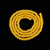 Transparent Glass Beads Strands EGLA-A044-T2mm-MD05-4