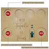 Wooden Wine Serving Tray AJEW-WH0269-009-5