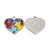 Alloy Enamel Pendants ENAM-J650-01P-01-1