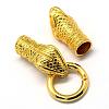 Alloy Spring Gate Rings PALLOY-R089-28G-3