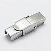 Tarnish Resistant 201 Stainless Steel Watch Band Clasps LS-STAS-K173-01A-2