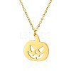 Halloween 304 Stainless Steel Laser Cut Pendant Necklaces FS-WG247A7-01-1