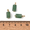 Natural Green Strawberry Quartz Pendants GG-CBACE45-02G-03-3