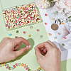 300Pcs Printed Handmade Polymer Clay Beads CLAY-UN0001-01-2