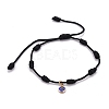 Adjustable Nylon Thread Charm Bracelets BJEW-JB06274-01-1