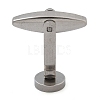 304 Stainless Steel Metal Buttons STAS-M084-12G-01-2