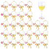 26Pcs Alloy Enamel Wine Glass Charms AJEW-FG00017-1