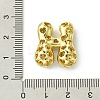 Rack Plating Brass Cubic Zirconia Pendants KK-S378-02G-H-3