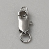 Brass Lobster Claw Clasps FIND-WH0110-859B-P-1