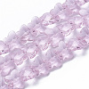 Transparent Glass Beads GLAA-Q066-10mm-B17-1
