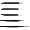 5Pcs Plastic Nail Art Line Brush AJEW-WH20816-069B-7