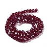 Electroplate Transparent Glass Beads Strands LS-EGLA-A035-T4mm-A02-2