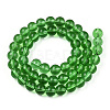 Transparent Glass Beads Strands GLAA-T032-T8mm-07-3