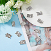 DICOSMETIC 50Pcs 5 Style Zinc Alloy Pendants FIND-DC0001-45-2