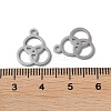 304 Stainless Steel Charms STAS-F300-10P-3