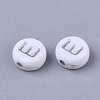 Plating Acrylic Beads PACR-R243-04E-2