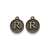 Alloy Pendant Cabochon Settings PALLOY-N156-01R-AB-2