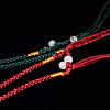 Nylon Cord Necklace Making NWIR-E028-04B-5