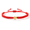304 Stainless Steel Bead Braided Bead Bracelets HG7153-2-1