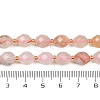 Natural Cherry Blossom Agate Beads Strands G-N342-149D-5