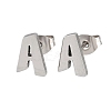 304 Stainless Steel Stud Earrings SA-T001-03P-5