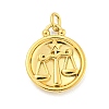 304 Stainless Steel Pendants Rhinestone Settings LS-STAS-O009-01G-G-1