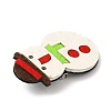 Christmas Theme PU Leather Brooch LS-JEWB-C004-01D-3