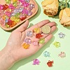 100Pcs Transparent Acrylic Pendants TACR-YW0003-27-3