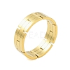 304 Stainless Steel Chain Shape Finger Ring RJEW-C084-01C-G-1