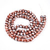 Baking Paint Glass Beads Strands DGLA-N003-8mm-A03-2