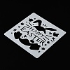 Easter Theme PET Plastic Drawing Painting Stencils Templates DIY-P080-A01-3