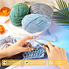 3 Skeins 3 Colors Polyester Yarn DIY-MB0002-06B-5