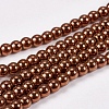Electroplate Non-magnetic Synthetic Hematite Beads Strands G-J169A-4mm-01-1