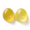 Natural Yellow Agate Cabochons G-H231-07-2