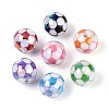 UV Plating Opaque Acrylic Beads OACR-T028-68A-1