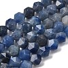 Natural Blue Aventurine Beads Strands G-Z119-A38-02-3