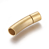304 Stainless Steel Bayonet Clasps STAS-I013-6mm-MG-3