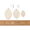 Yilisi DIY Unfinished Wooden Pendant Earring Making Kits DIY-YS0001-16-7