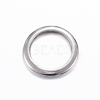 Tarnish Resistant 201 Stainless Steel Linking Rings X-STAS-D445-136B-2