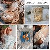 Lace Trim Nylon Stretch Ribbon for Jewelry Making ORIB-F001-51-3