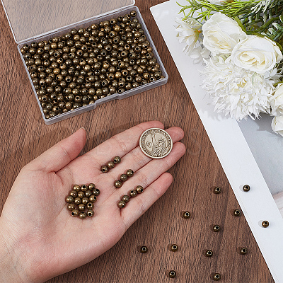 400Pcs Iron Spacer Beads IFIN-PA0001-10-1