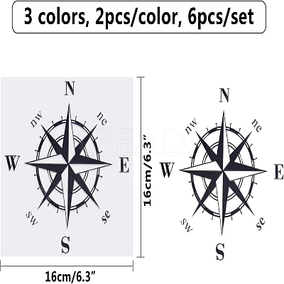Waterproof PVC Adhesive Sticker Car Stickers DIY-FH0001-009-1