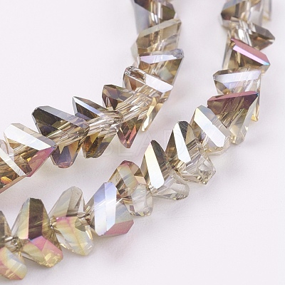 Electroplate Glass Beads Strands EGLA-J145-6mm-HR02-1