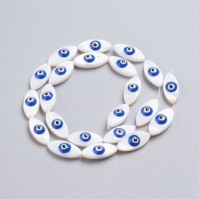 Natural Shell Beads Strands SSHEL-I024-04F-1
