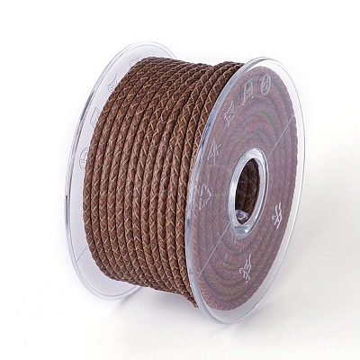 Braided Cowhide Cord WL-I004-3mm-D-21-1