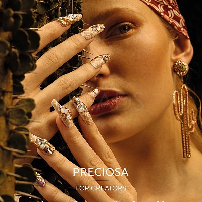 Preciosa&reg MAXIMA Crystal No Hotfix Flatback Stones Y-PRC-NSS8-10220-1