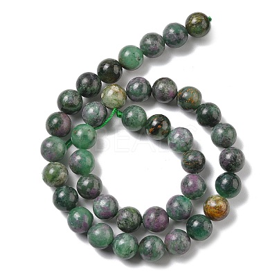 Natural Ruby in Zoisite Beads Strands G-R011-A02-01-1