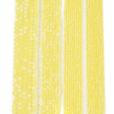 Transparent Glass Beads Strands EGLA-A044-T1mm-MB29-1