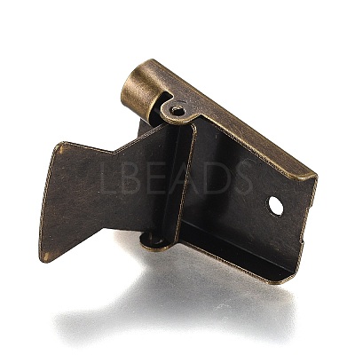 Iron Bolo Tie Slide Clasp IFIN-F162-01B-AB-1
